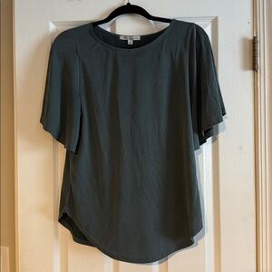 Green Envelope Forest Green Tee